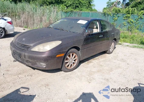 2003 Lexus Es 300 z USA, uszkodzony, nr VIN JTHBF30G330133988